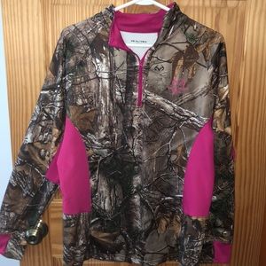 camouflage realtree pullover